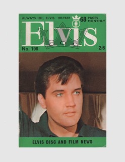 Elvis Monthly Issue No. 108 - 119