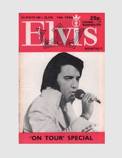 Elvis Monthly Issue No. 156 - 167