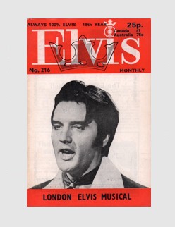 Elvis Monthly Issue No. 216 - 227