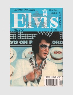 Elvis Monthly Issue No. 372 - 383