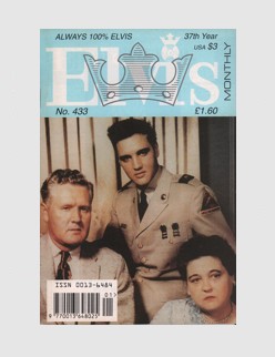 Elvis Monthly Issue No. 433 - 444
