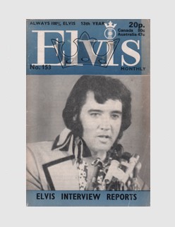 Elvis Monthly Issue No. 153