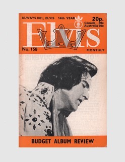 Elvis Monthly Issue No. 158