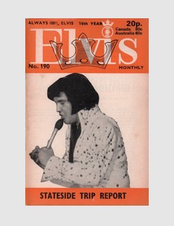 Elvis Monthly Issue No. 190