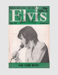 Elvis Monthly Issue No. 217