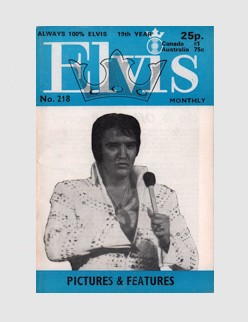 Elvis Monthly Issue No. 218
