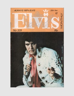 Elvis Monthly Issue No. 329