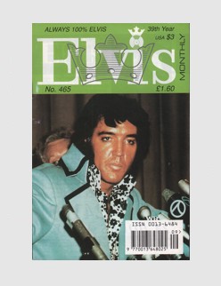 Elvis Monthly Issue No. 465