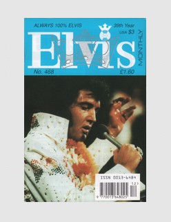 Elvis Monthly Issue No. 468