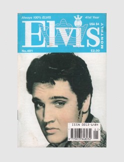 Elvis Monthly Issue No. 481