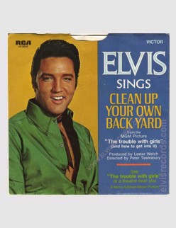 Clean Up Your Own Back Yard / The Fair's Moving On (thanks to 'elvisrecords.com')