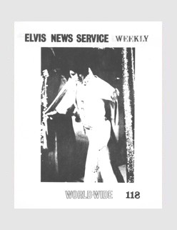 Elvis News Service Weekly Issue No. 118
