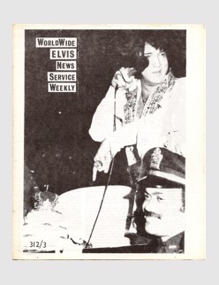 Elvis News Service Weekly Issue No. 312 / 313