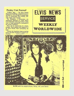 Elvis News Service Weekly Issue No. 317 / 318