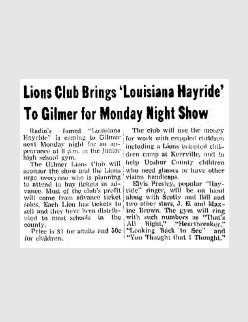 The Gilmer Mirror - September 22 1955