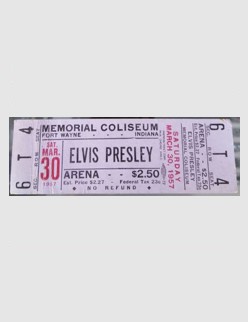 Ticket - March 31 1957